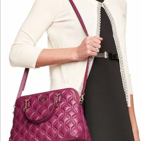 Kate Spade ♠️ RACHELLE ASTOR COURT QUILTED SATCHEL - Picture 2 of 3